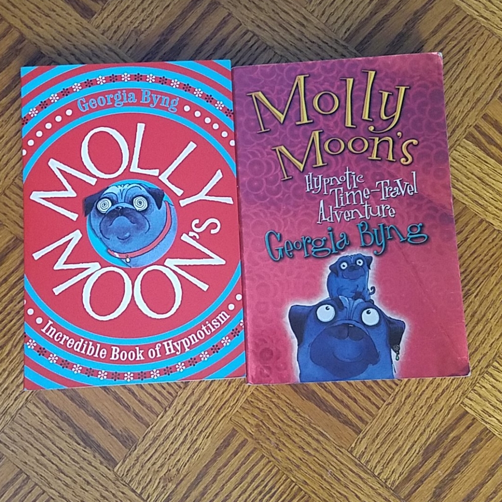 Lot of 2 Molly Moon Georgia Byng Book of Hypnotism